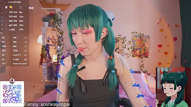 Snapshot of koshkasenpai chatting on November 1, 2025, 7:57 am koshkasenpai online show from November 1, 2025, 7:57 am