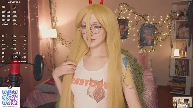 koshkasenpai online show from April 25, 2026, 4:37 am