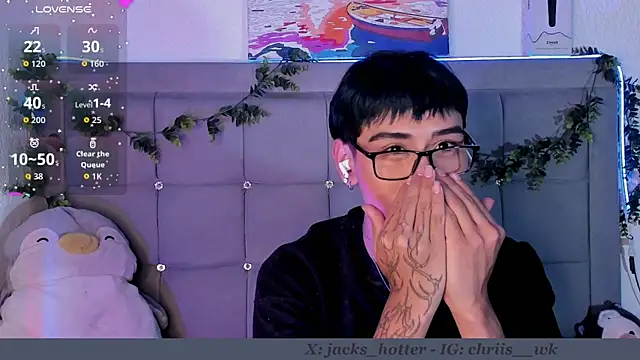 Snapshot of jacks_hotter chatting on July 20, 2026, 1:46 am jacks hotter online show from July 20, 2026, 1:46 am