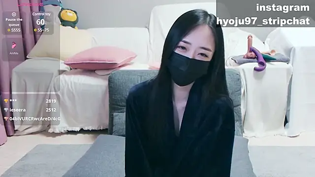 hyoju97 online show from February 26, 2025, 4:49 pm