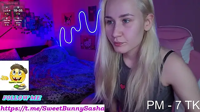 Bunny  of love online show from October 9, 2025, 1:00 pm