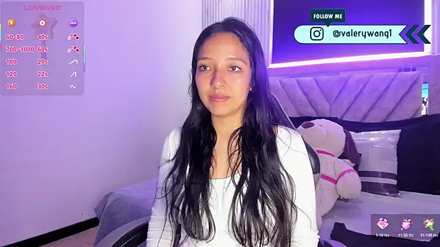 Valery wang online show from February 18, 2026, 12:23 pm