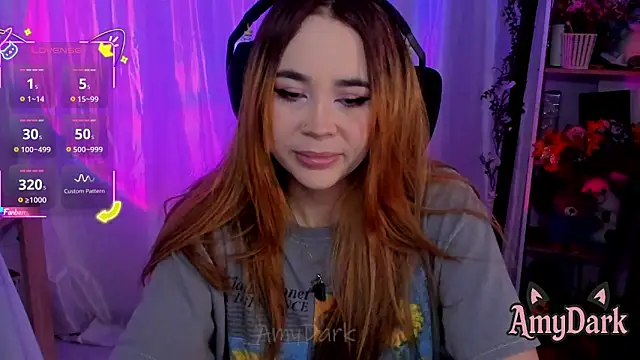  AmyDark online show from October 13, 2025, 6:53 pm