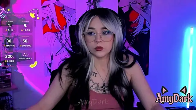  AmyDark online show from April 4, 2026, 9:21 pm