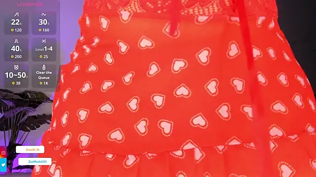 Zoe1 2 online show from October 9, 2025, 7:58 pm