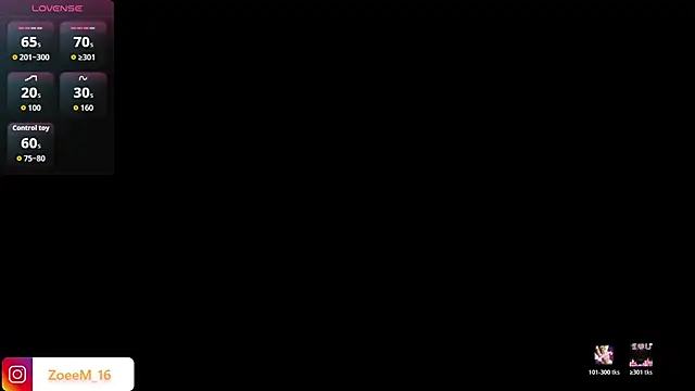 Zoe1 2 online show from April 19, 2026, 4:19 pm