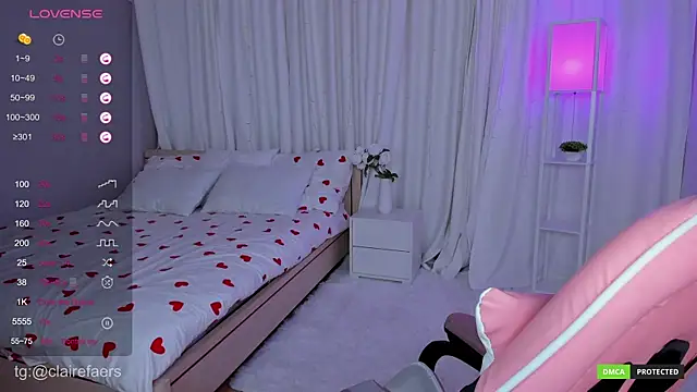 ClaireFaers  online show from January 24, 2025, 12:20 pm