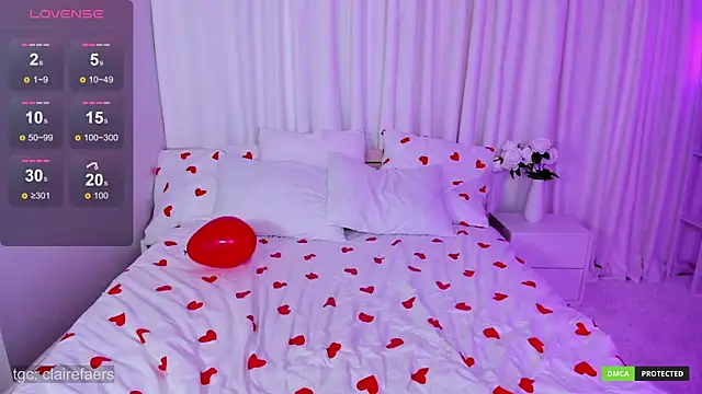 ClaireFaers  online show from February 23, 2025, 4:57 pm