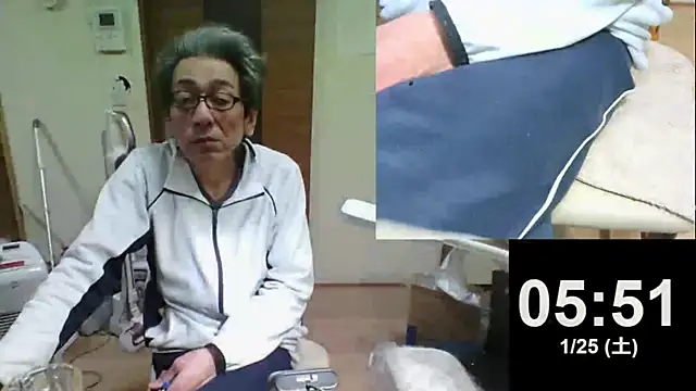 mama010-chan online show from January 24, 2025, 8:53 pm