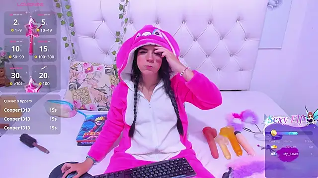 MorganitaX online show from March 18, 2025, 8:16 pm