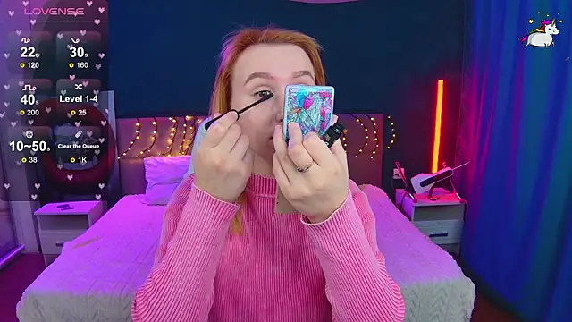 Snapshot of AliceBYKiss chatting on February 22, 2026, 12:18 pm AliceBYKiss online show from February 22, 2026, 12:18 pm