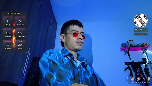 Snapshot of Nymphobuddies chatting on February 18, 2025, 1:10 am Nymphobuddies online show from February 18, 2025, 1:10 am