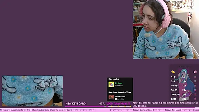 xXSeraphimSinnerXx online show from December 5, 2024, 6:48 am