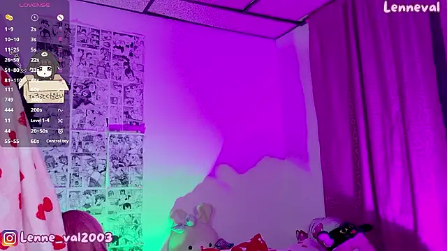 Lenneval1 online show from February 26, 2026, 4:12 am