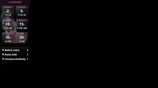 anais tgn online show from September 18, 2025, 6:44 pm