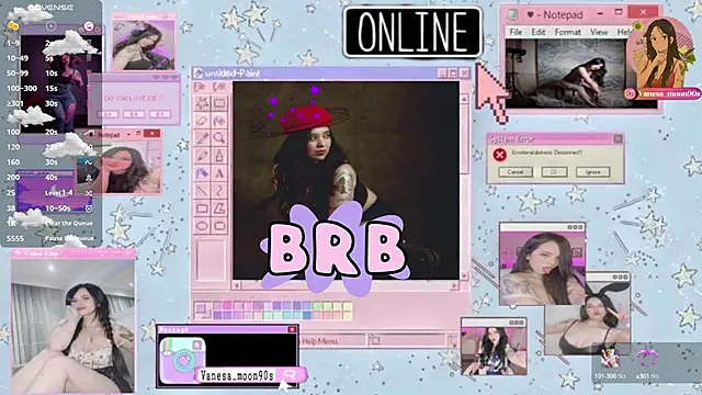 vanesa moon   online show from September 25, 2025, 10:38 pm