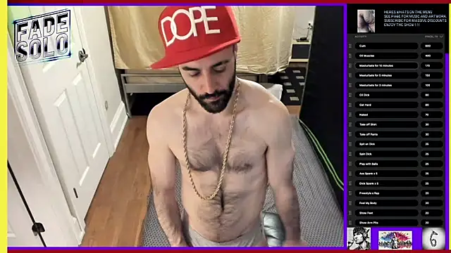 Snapshot of Faded-Solo chatting on March 9, 2025, 8:18 am Faded-Solo online show from March 9, 2025, 8:18 am