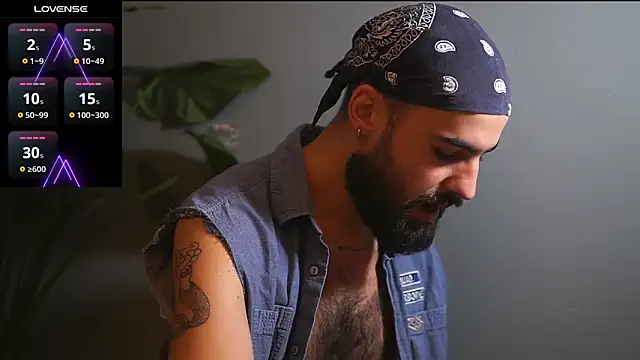 HairyRobxxx online show from October 8, 2025, 4:40 pm