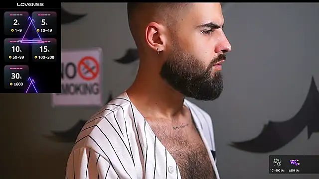 HairyRobxxx online show from October 17, 2025, 9:27 pm