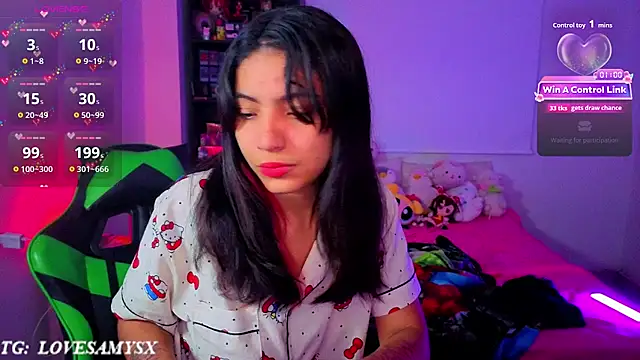 Lovelyamyy online show from June 4, 2026, 3:00 am