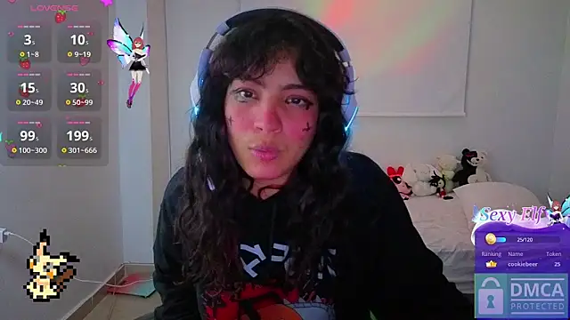 Lovelyamyy online show from April 8, 2026, 2:35 am