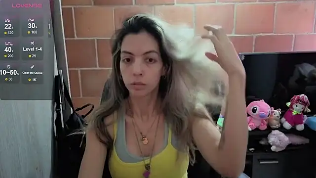 Princezzlove3 online show from October 7, 2025, 5:47 pm