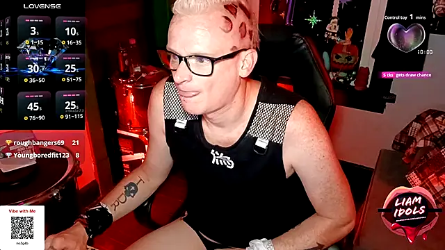 LiamIdols online show from October 7, 2025, 7:09 am