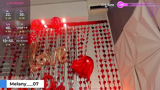 Melany  8 online show from February 11, 2025, 4:13 pm