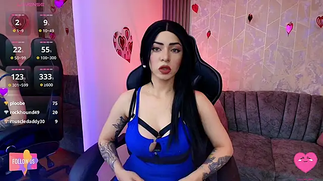 Snapshot of Aurora_thomas__1 chatting on February 16, 2025, 9:15 am Aurora thomas 1 online show from February 16, 2025, 9:15 am