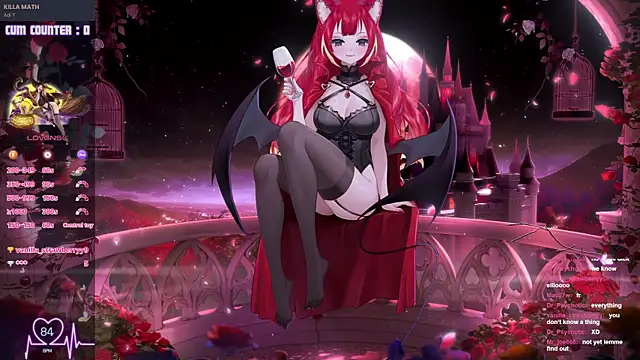 LewdKira VT online show from October 28, 2025, 2:49 pm