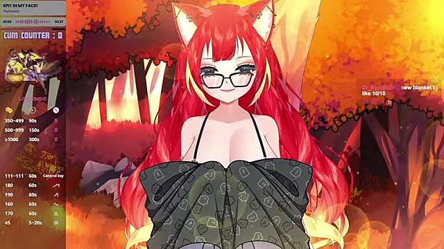 LewdKira VT online show from October 7, 2025, 2:18 pm