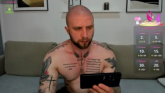 Gerard Finbar online show from November 9, 2025, 7:34 am