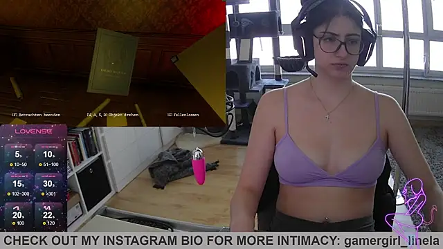 Gamergirl-Linela online show from October 21, 2025, 9:52 am