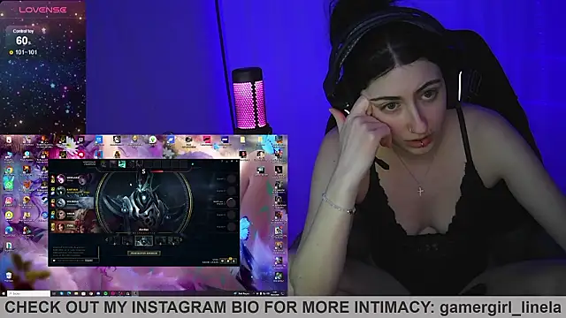 Gamergirl-Linela online show from March 10, 2026, 6:01 pm