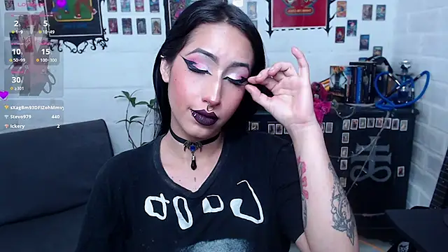 Snapshot of Nyx_Blackmoon chatting on March 21, 2025, 6:18 pm Nyx Blackmoon online show from March 21, 2025, 6:18 pm