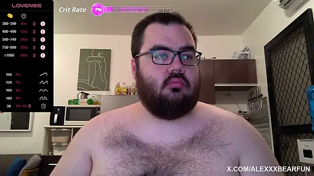 alexxxbear online show from October 11, 2025, 10:11 pm