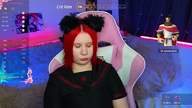 Little kitsune1707 online show from February 26, 2025, 10:36 pm