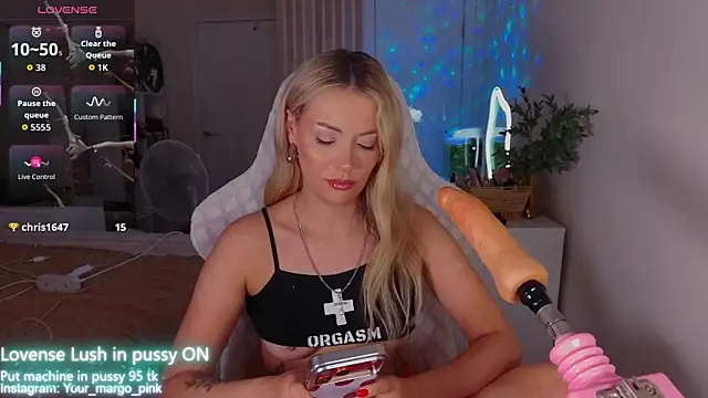 Snapshot of Margony chatting on June 11, 2026, 5:37 am Margony online show from June 11, 2026, 5:37 am