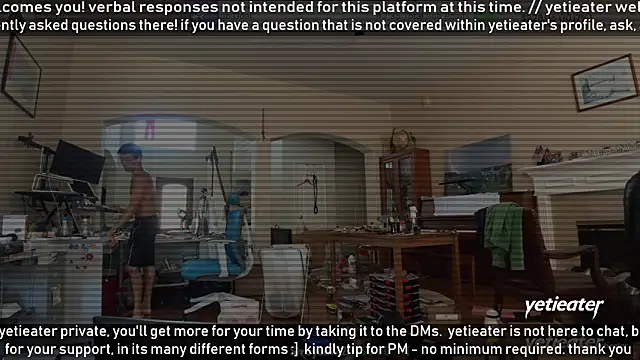 Snapshot of yetieater chatting on May 14, 2026, 4:37 pm yetieater online show from May 14, 2026, 4:37 pm