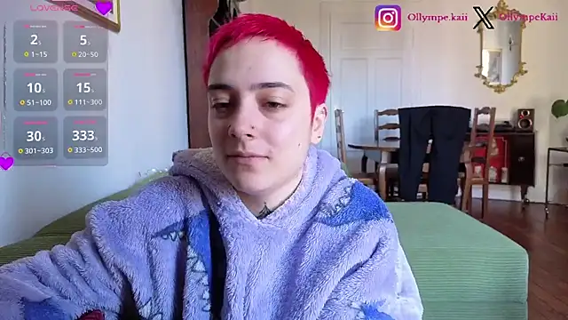 OllympeKaii online show from April 21, 2026, 7:26 am