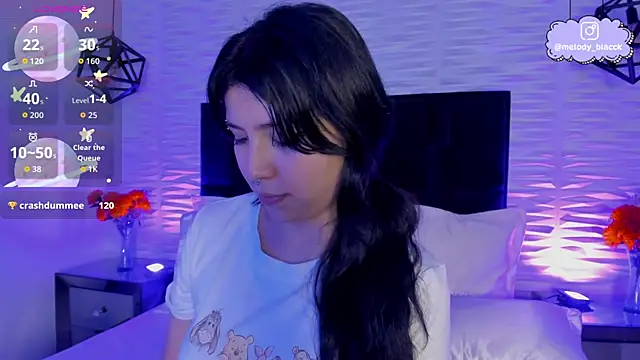 Snapshot of Melody_Black_ chatting on May 30, 2026, 8:58 pm Melody Black online show from May 30, 2026, 8:58 pm