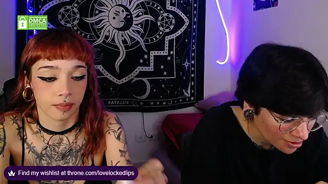 lovelockedlips online show from October 7, 2025, 2:34 am