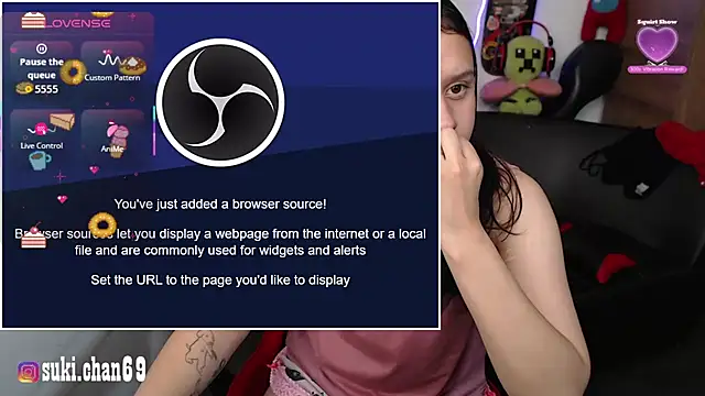 Sukychan  online show from January 10, 2026, 9:32 pm