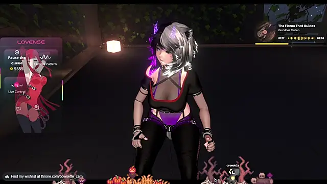 Bowsette Cami online show from November 3, 2025, 4:54 pm