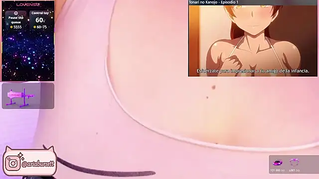 AriaBursett online show from September 20, 2025, 6:13 pm