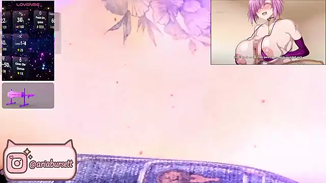 AriaBursett online show from November 20, 2025, 3:56 pm