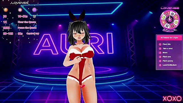 Auri Hikaru online show from December 5, 2025, 1:10 pm