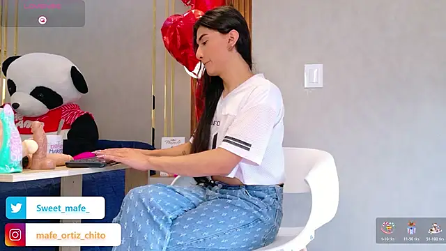 Sweet Mafe online show from February 20, 2026, 1:24 pm