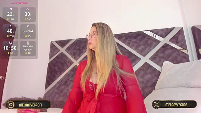 Snapshot of MelanyVegas chatting on October 20, 2025, 8:26 am MelanyVegas online show from October 20, 2025, 8:26 am