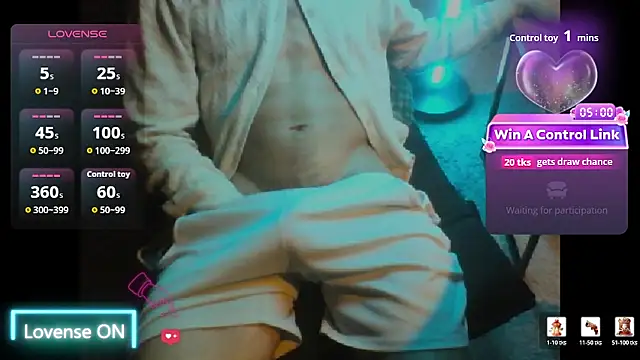 sensualDday online show from March 15, 2026, 8:05 pm